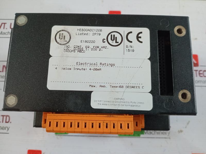 Horner He800rcs116f He800adc120b Input Output Module 8/8 Point Digital I/o