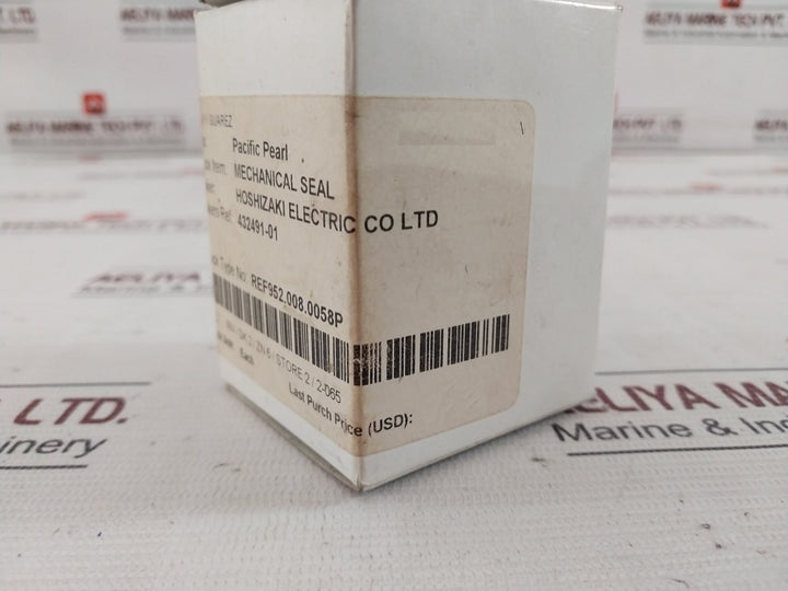Hoshizaki 432491-01 Mechanical Seal Hk9A-ms (22)