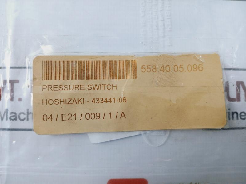 Hoshizaki 433441-06 Pressure Switch Acb-2Ub05