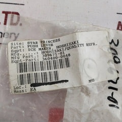 Hoshizaki 309671-01 Push Lever