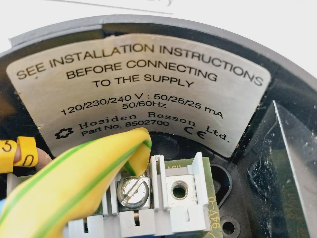 Hosiden Besson 8502700 Hosiden Besson Ltd. Vimpex Whx Banshee Excel Hawke Part N