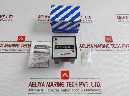 Hour Meter Th2386 Matsushita Electric 220V 60Hz 1.5W
