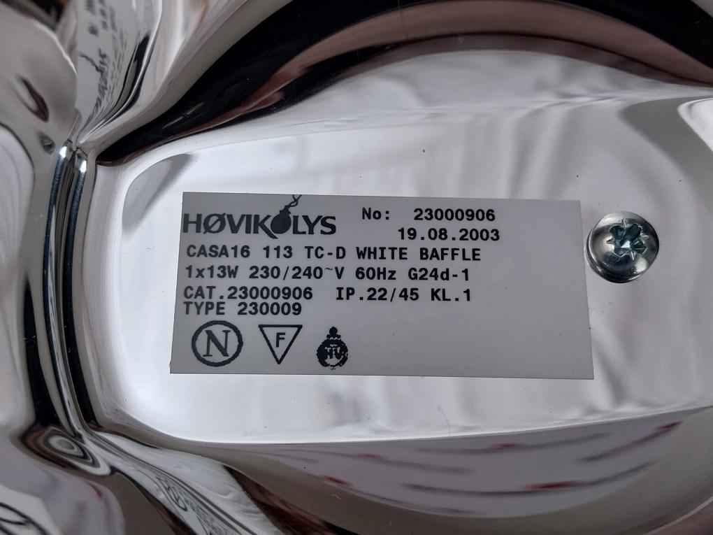 Hovikolys Casa 16 113 Tc-d Light Fixture Casa 23000906 1X13W 230/240-v 60Hz G24D