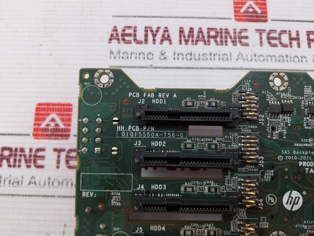 Hp 01015550A-756-g Sas Backplane Board
