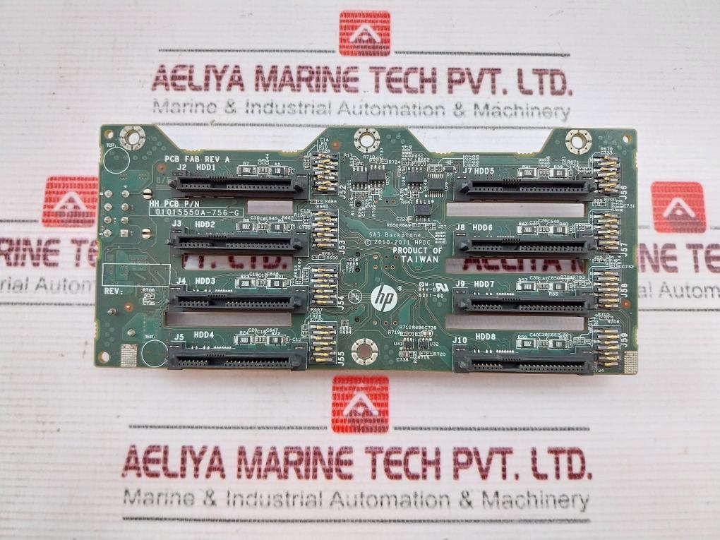 Hp 01015550A-756-g Sas Backplane Board