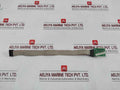 Hp 012713-001Std Bracket Serial Port W/ Ribbon Cable Assy Rev A,0A 105˚C 300V