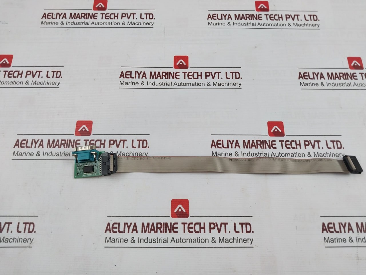 Hp 012713-001Std Bracket Serial Port W/ Ribbon Cable Assy Rev A,0A 105˚C 300V