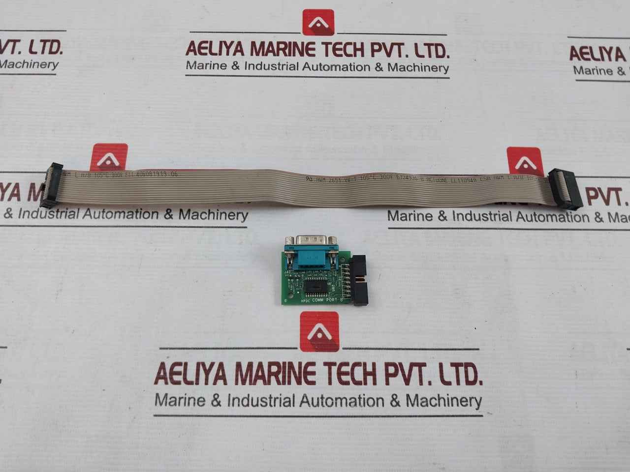 Hp 012713-001Std Bracket Serial Port W/ Ribbon Cable Assy Rev A,0A 105˚C 300V