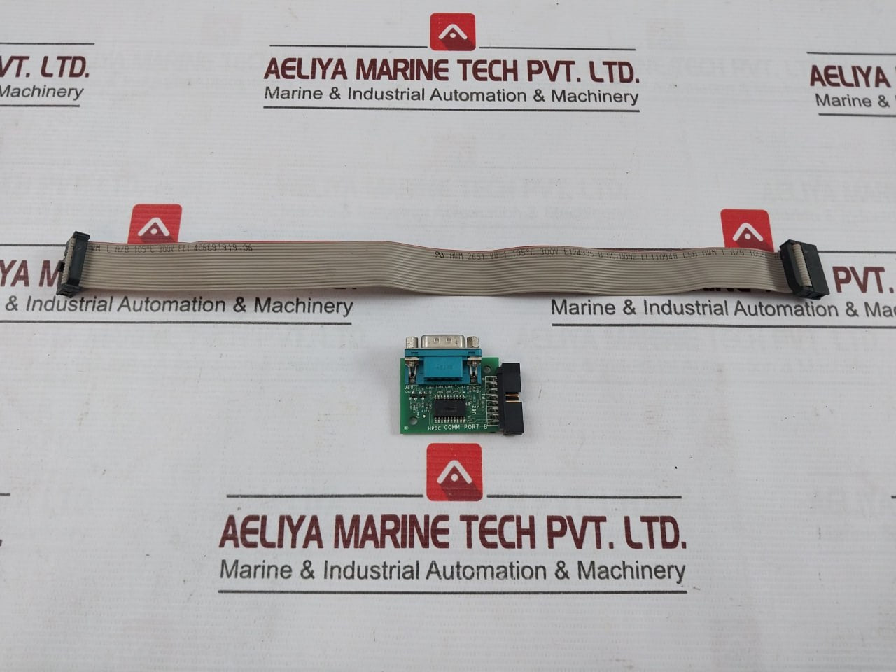 Hp 012713-001Std Bracket Serial Port W/ Ribbon Cable Assy Rev A,0A 105˚C 300V