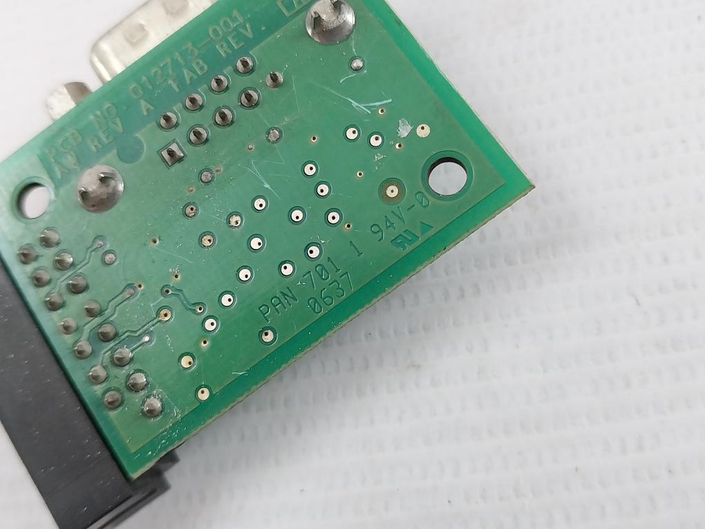 Hp 012713-001Std Bracket Serial Port W/ Ribbon Cable Assy Rev A,0A 105˚C 300V