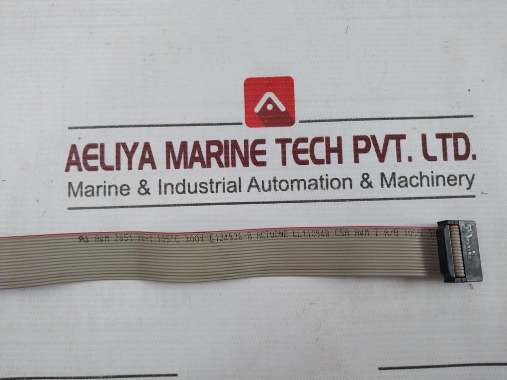 Hp 012713-001Std Bracket Serial Port W/ Ribbon Cable Assy Rev A,0A 105˚C 300V