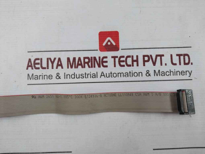Hp 012713-001Std Bracket Serial Port W/ Ribbon Cable Assy Rev A,0A 105˚C 300V
