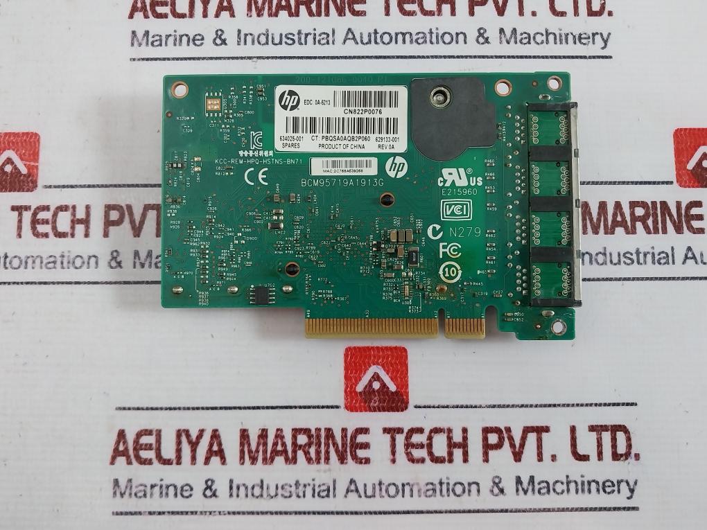 Hp 331flr Ethernet Adapter 1gb 4-port Printed Circuit Board Module