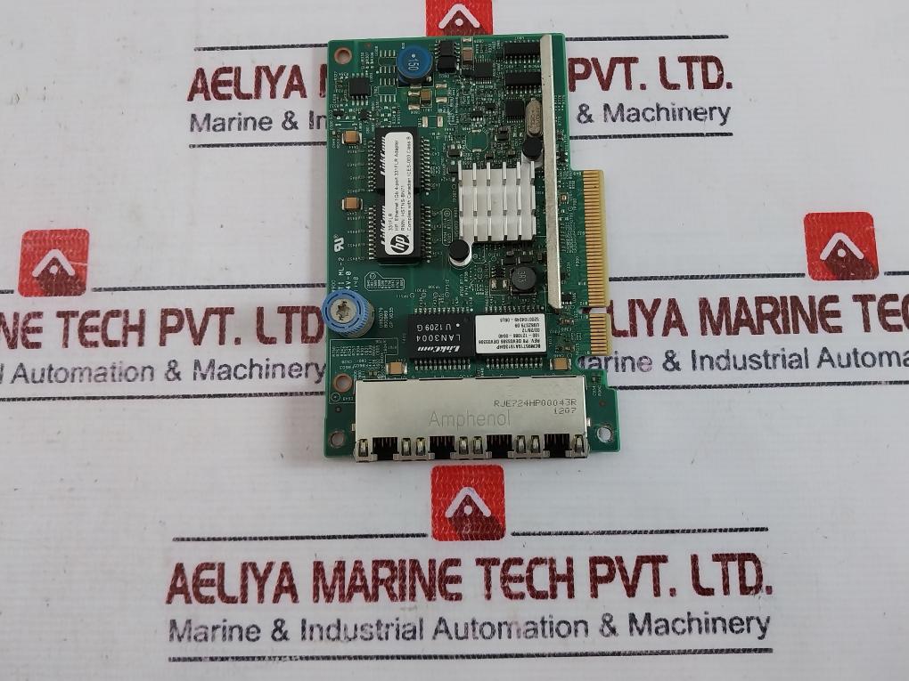 Hp 331flr Ethernet Adapter 1gb 4-port Printed Circuit Board Module