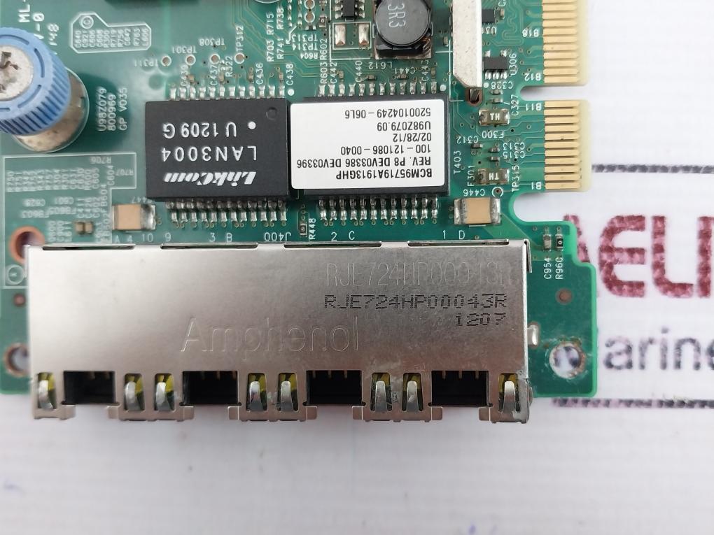Hp 331flr Ethernet Adapter 1gb 4-port Printed Circuit Board Module