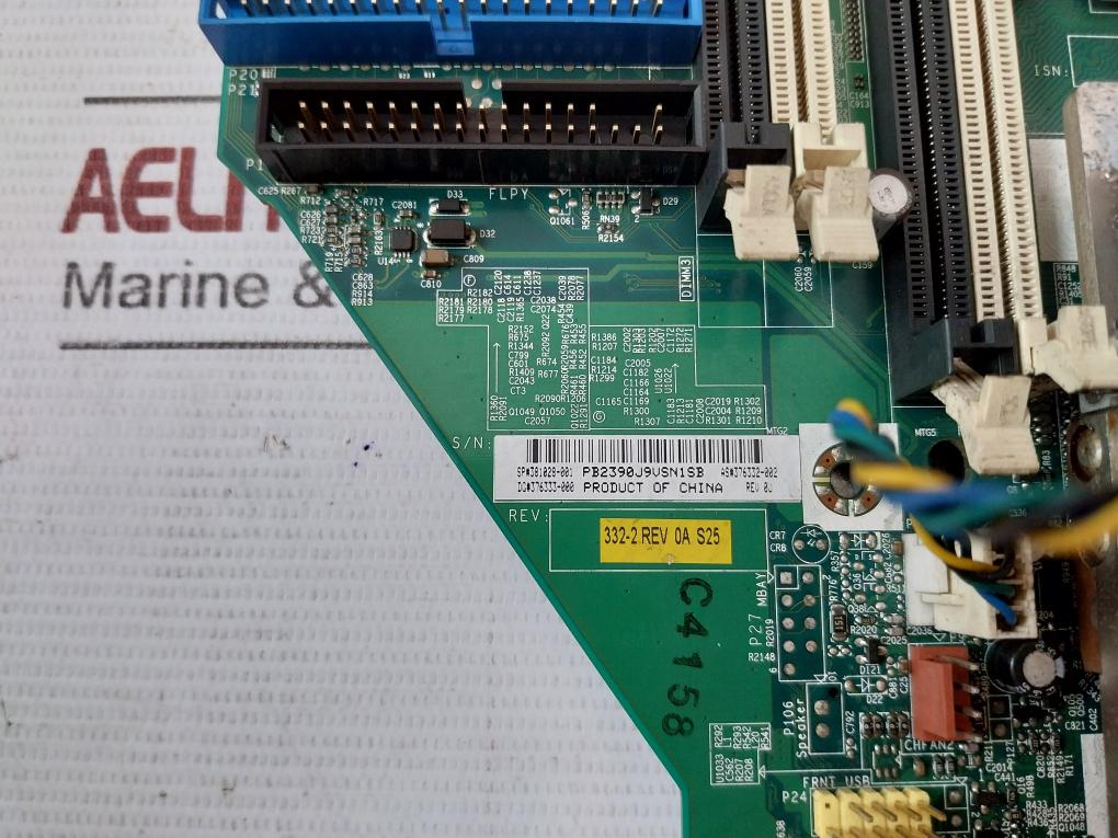 Hp 381028-001 Motherboard Pb2390J9Vsn1Sb Afb0712Hhb Dc12V 0.45A -4E50
