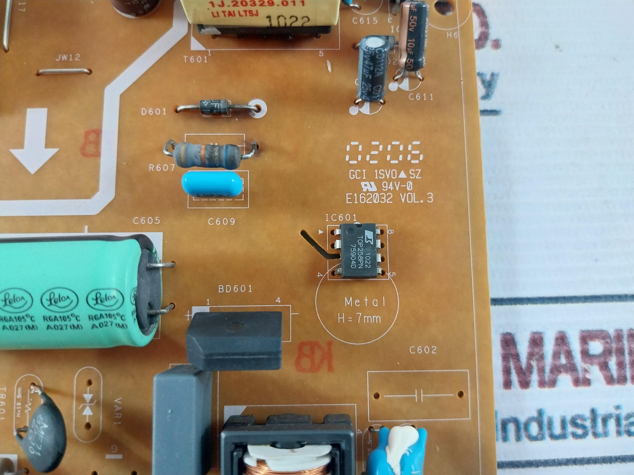 HP 4H.0WT02.A00 Power Supply Board