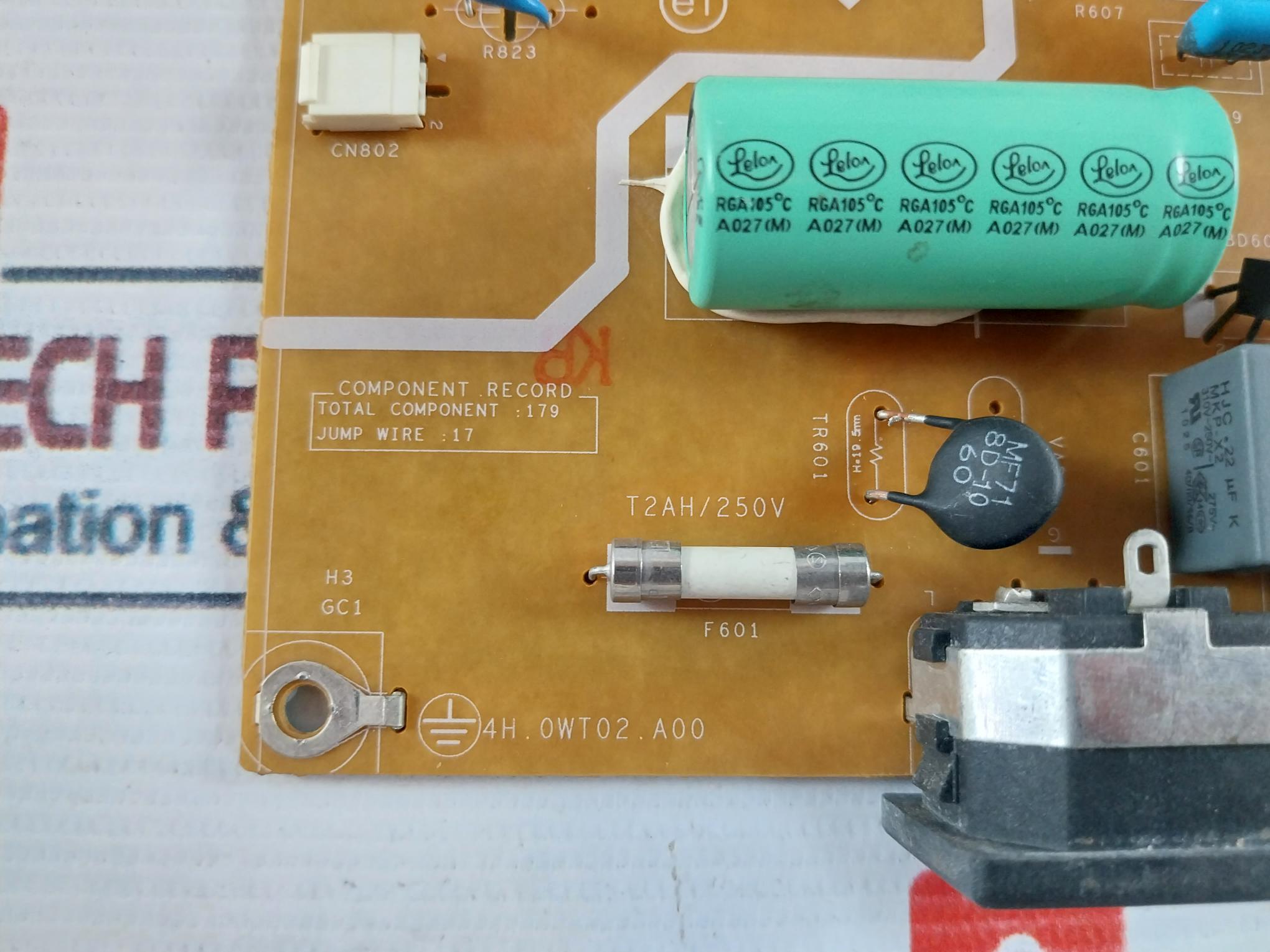 HP 4H.0WT02.A00 Power Supply Board