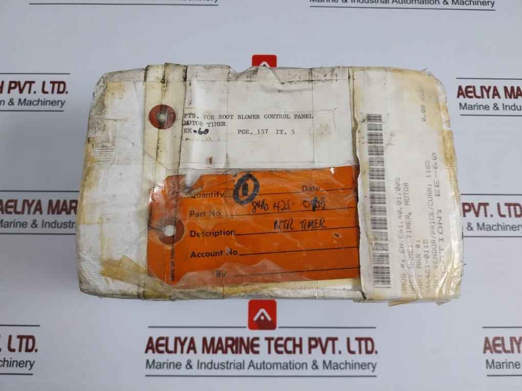 Hp59A6 Cycl-flex Timer Motor 0-10 Hours 3054023