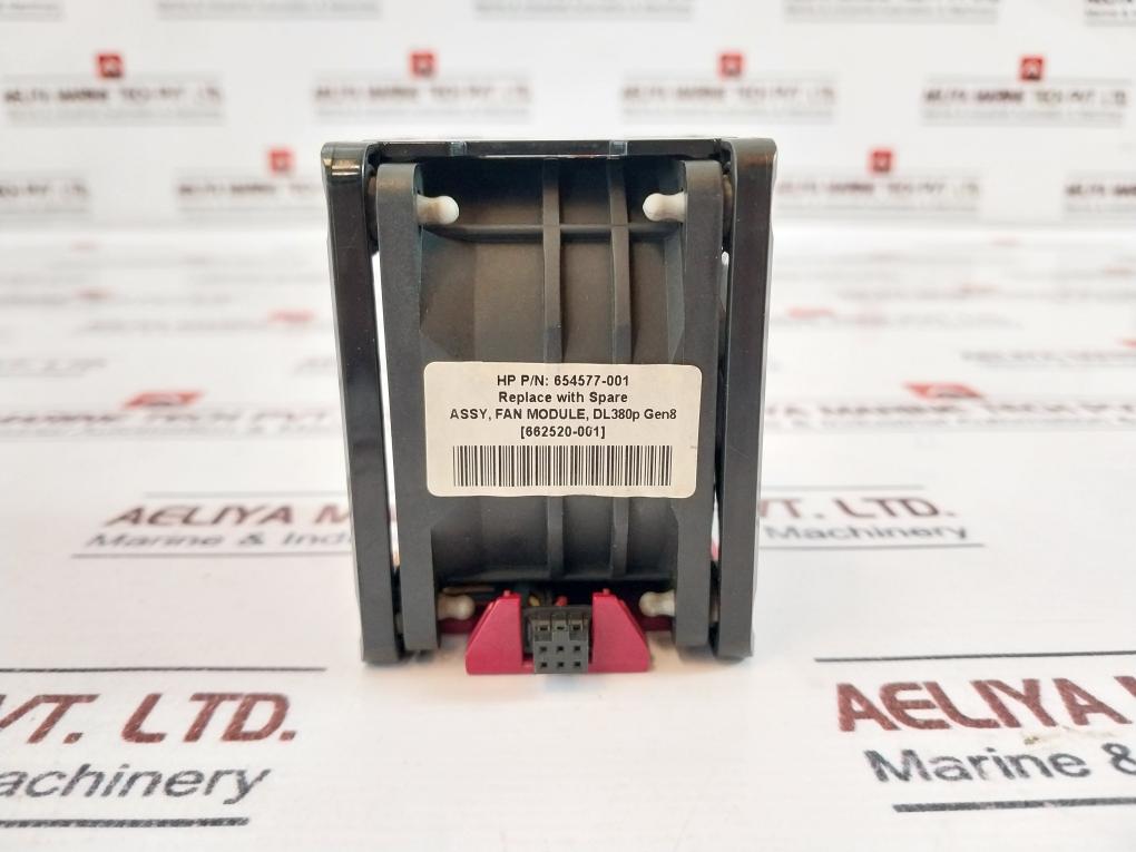 Hp 654577-001 Fan Assembly Module With Dc Brushless Cooling Fan Pfr0612xhe