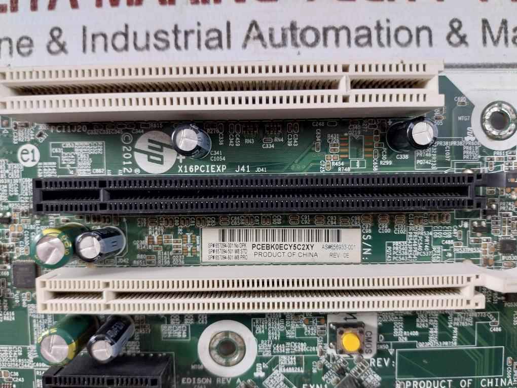 Hp 656933-001 Desktop Motherboard Rev- A Lga1155 129005745A