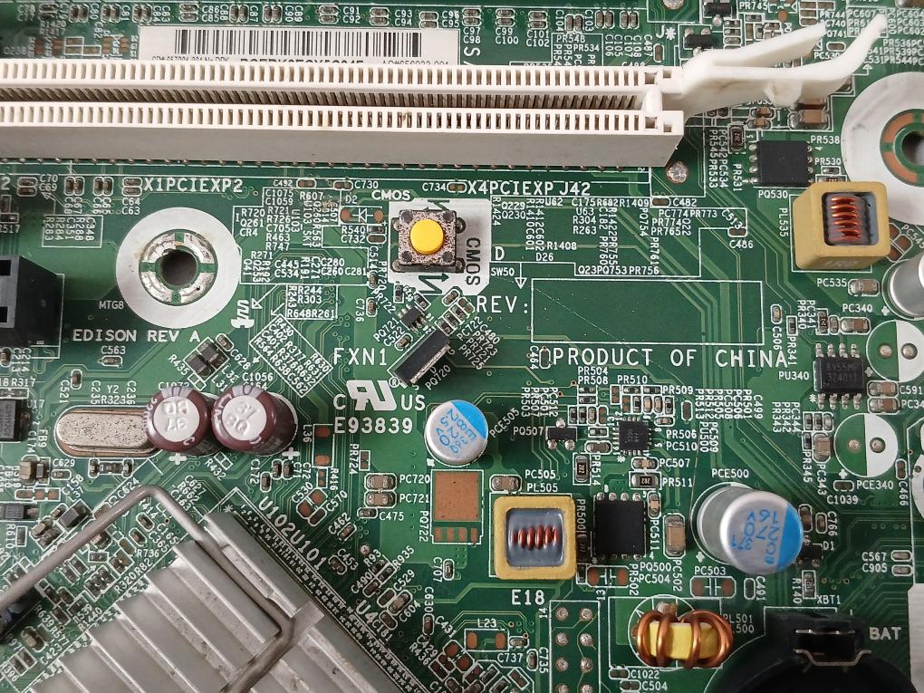 Hp 656933-001 Desktop Motherboard Rev: A Cm-4 94V-0 E162264