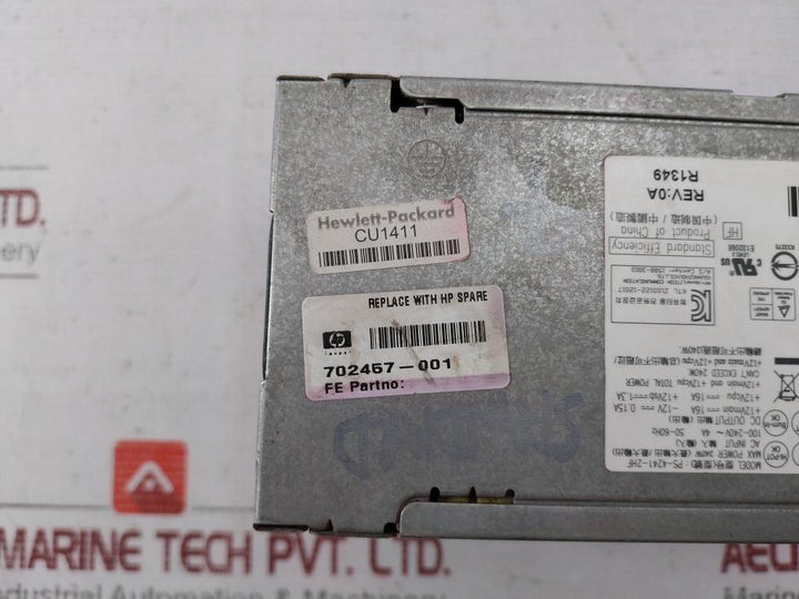 Hp 702309-001 Switching Power Supply Ps-4241-2Hf 240W Std Ent13 E132068