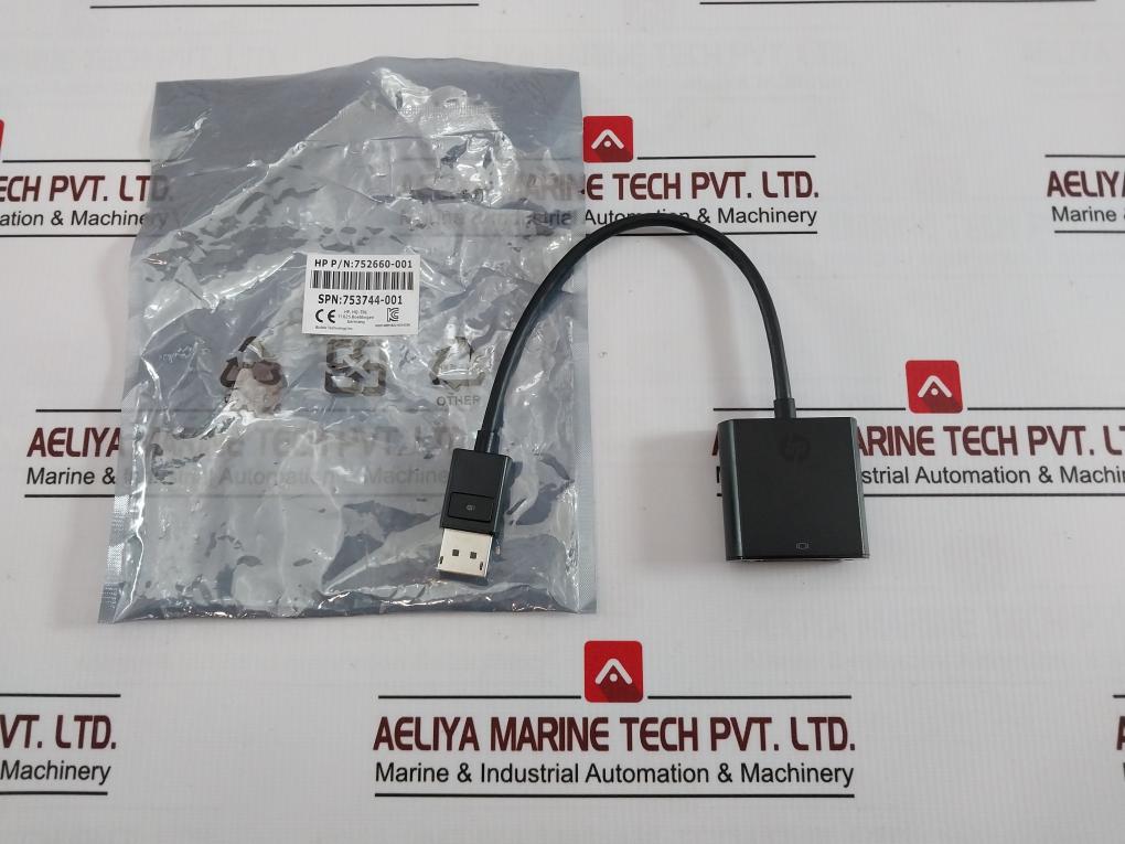 Hp 752660-001 Display Port To Dvi Sl Adapter Rev C 753744-001 Ks10058