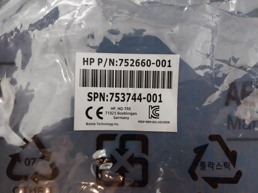 Hp 752660-001 Display Port To Dvi Sl Adapter Rev C 753744-001 Ks10058