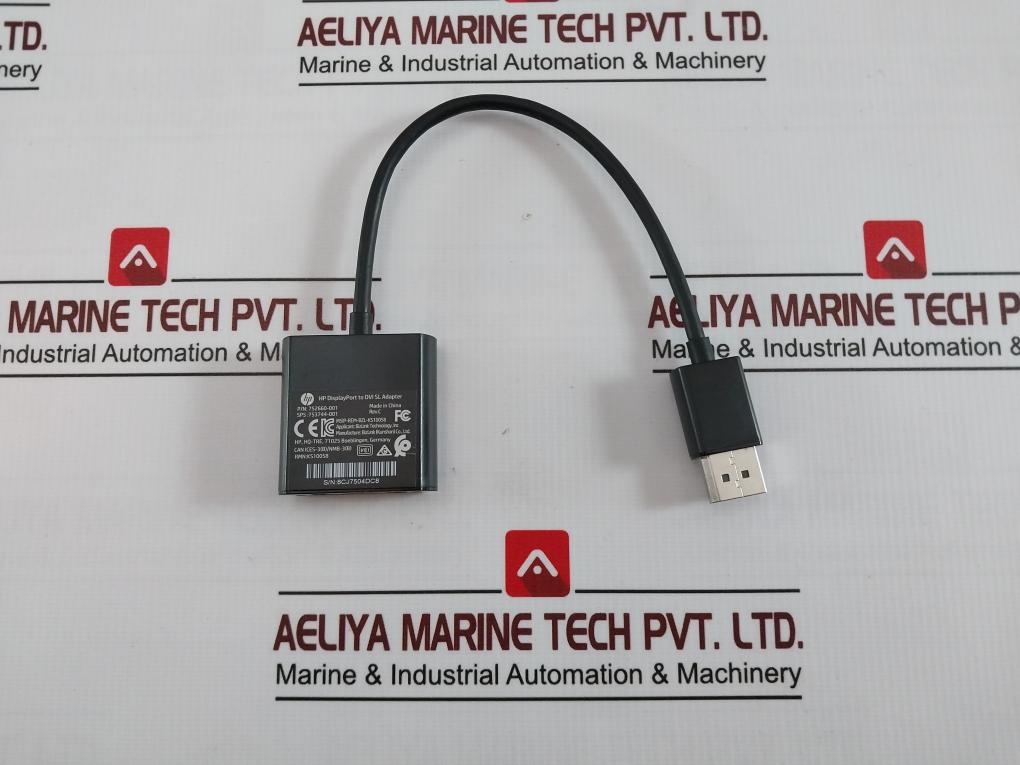 Hp 752660-001 Display Port To Dvi Sl Adapter Rev C 753744-001 Ks10058