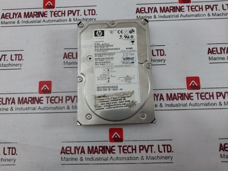 Hp Bd00978435 Scsi Hard Drive Al39250A8Xxxx Zfaj-5 Rev: A