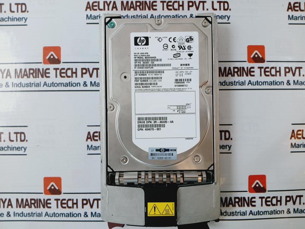 Hp Bd3008A4C6 360205-023 Hard Drive 300 Gb 10000 Rpm