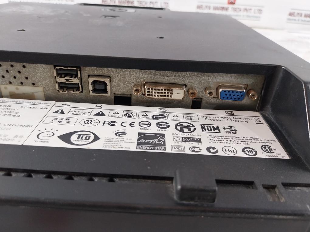 Hp Compaq La1951G Color Lcd Monitor 100-240V