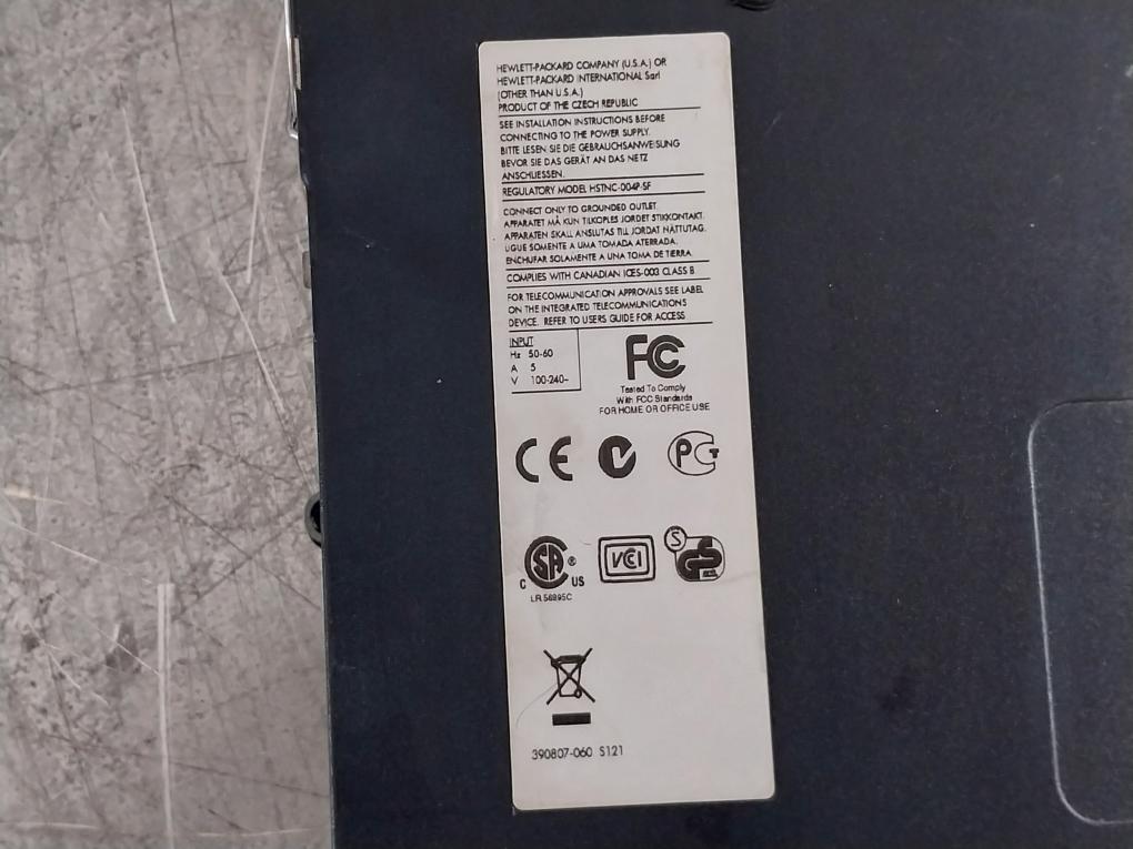 Hp Dc7600S/P4-630/80Hnd/512K/4 Nor Small Form Factor Cpu 50/60Hz