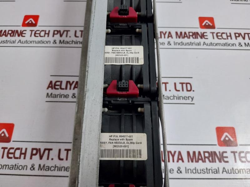 Hp Delta Electronics 654569-001 Brushless Fan Cage W/ Pfr0612Xhe Assy Fan Dc12V