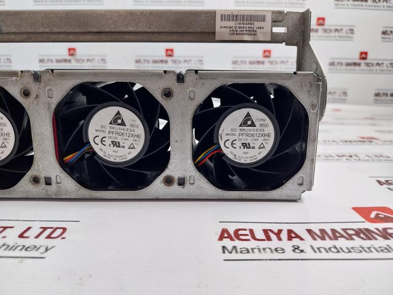 Hp Delta Electronics 654569-001 Brushless Fan Cage W/ Pfr0612Xhe Assy Fan Dc12V