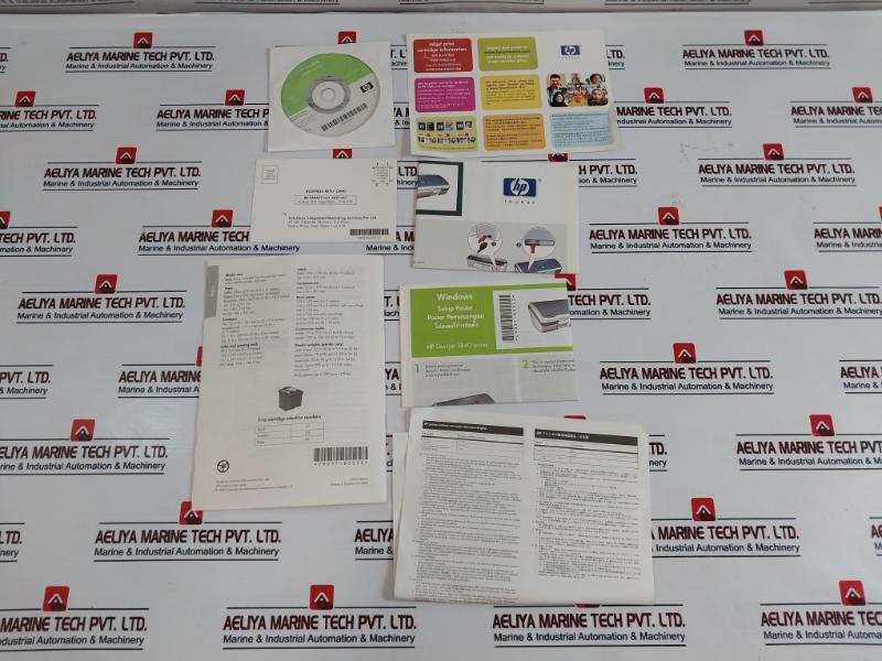 HP Deskjet 3845 Color Inkjet Printer Set 8 29160 43410 0, C9037G-001