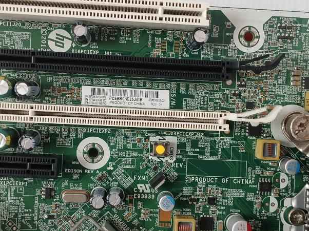 Hp Desktop Motherboard Rev: 0H 656933-001