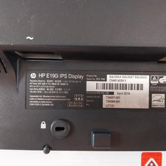 Hp E190I Ips Display Hstnd-3891-w