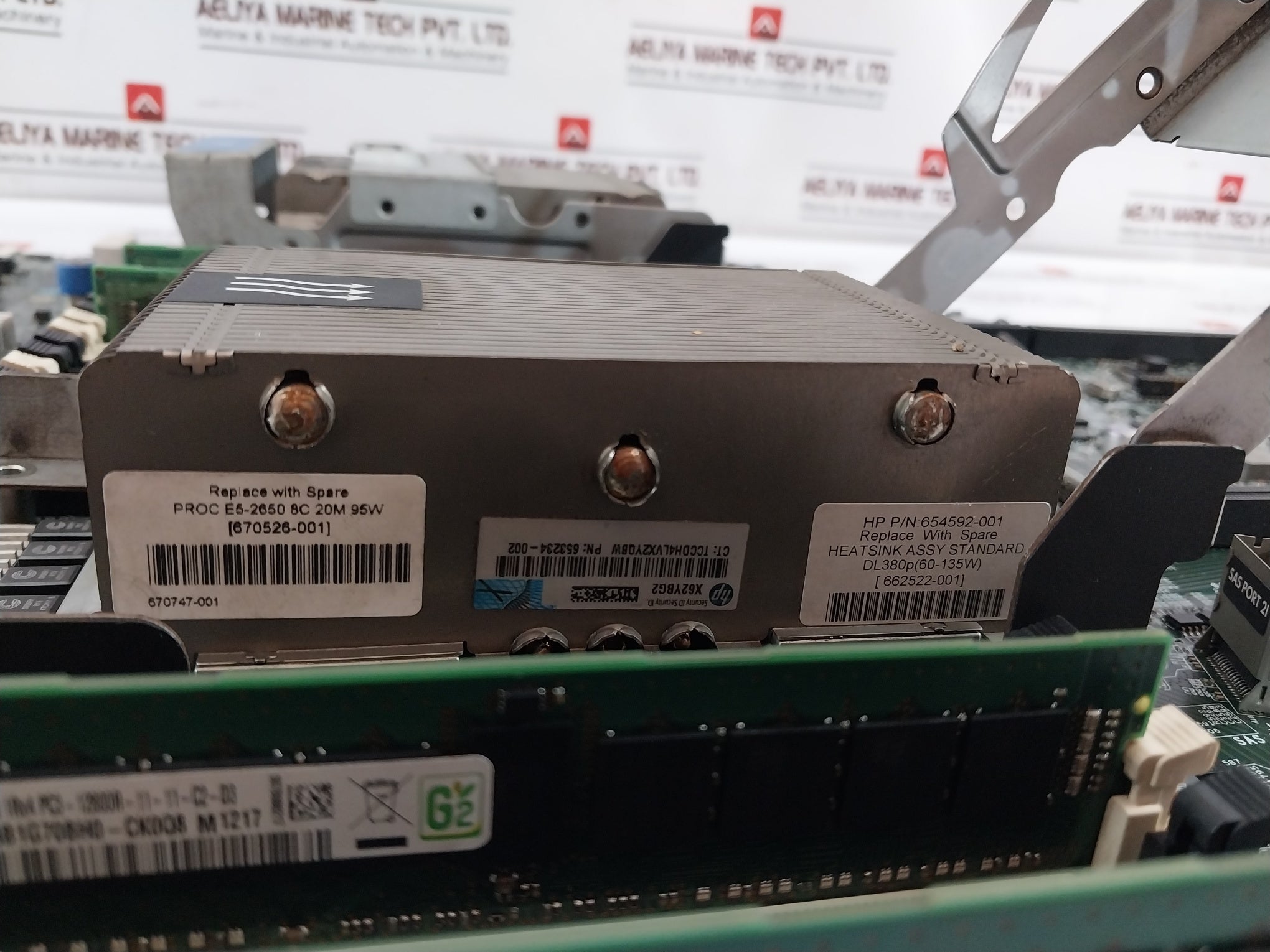 Hp Fxnessn-001P Server Motherboard System Board 94V-0 Rev. A 16 Wwids