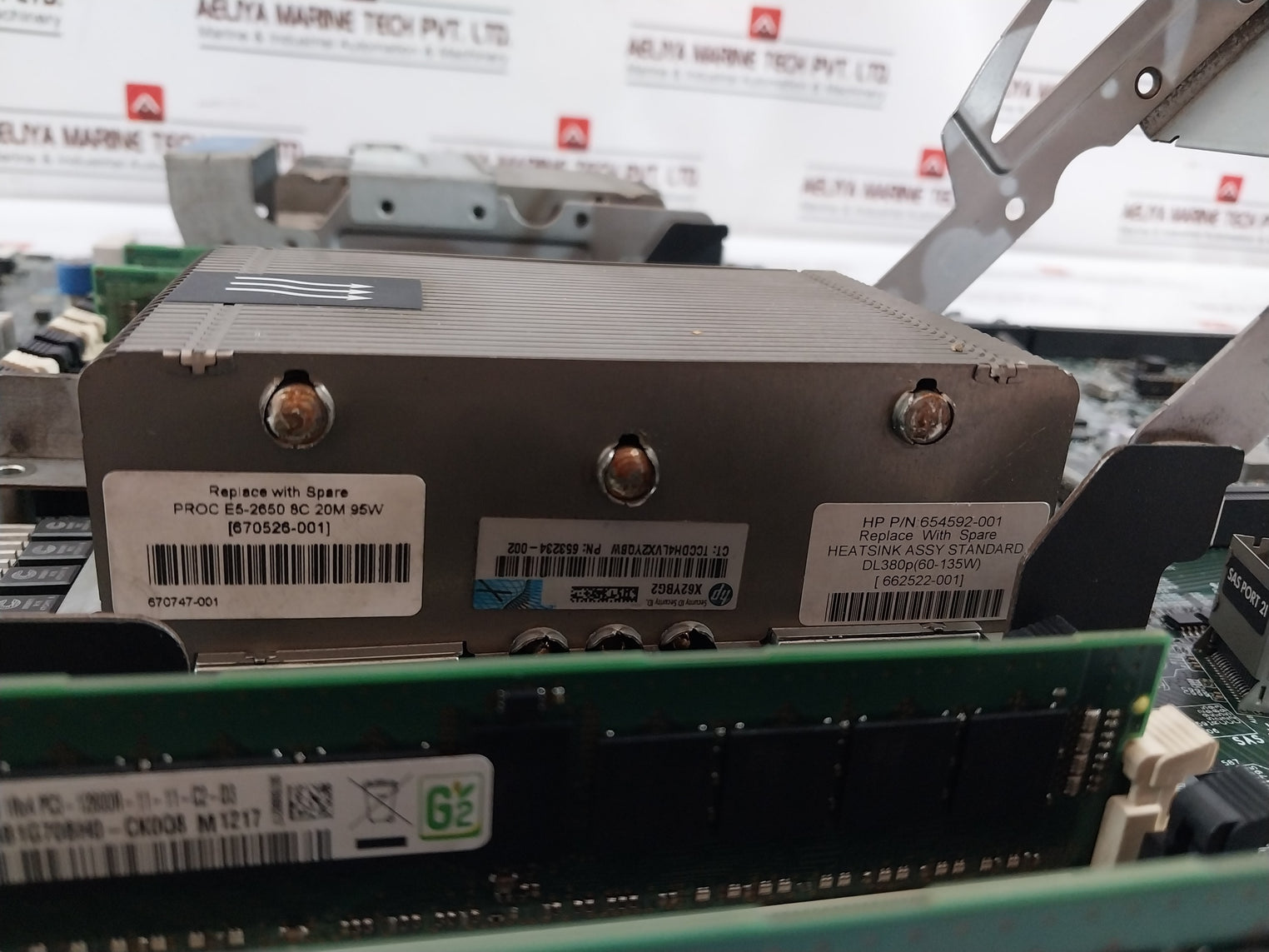 Hp Fxnessn-001P Server Motherboard System Board 94V-0 Rev. A 16 Wwids