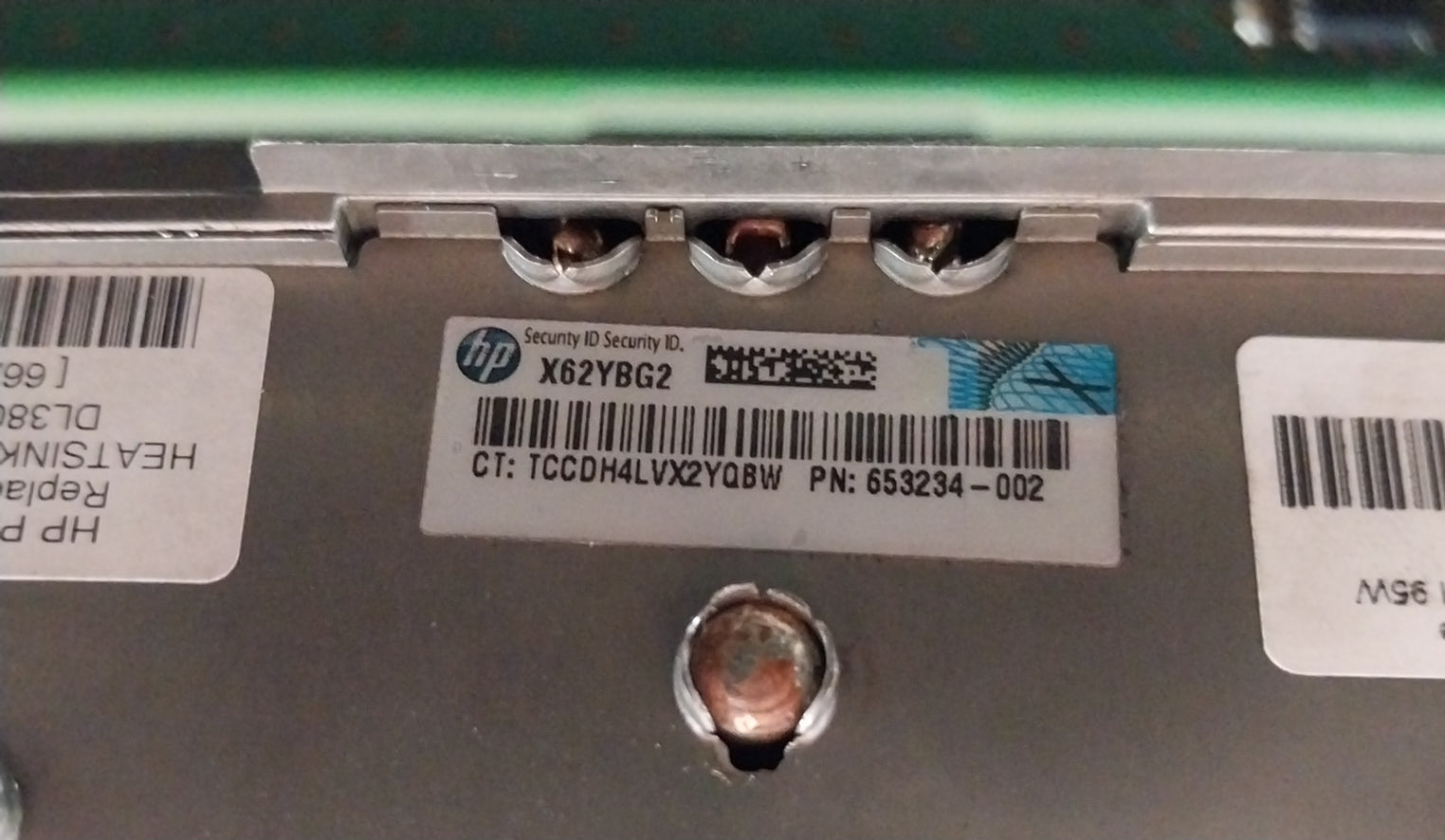 Hp Fxnessn-001P Server Motherboard System Board 94V-0 Rev. A 16 Wwids