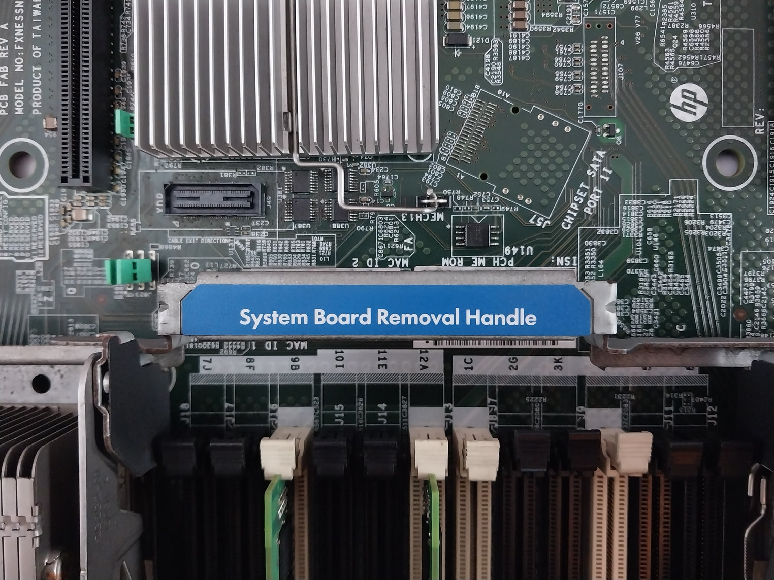 Hp Fxnessn-001P Server Motherboard System Board 94V-0 Rev. A 16 Wwids