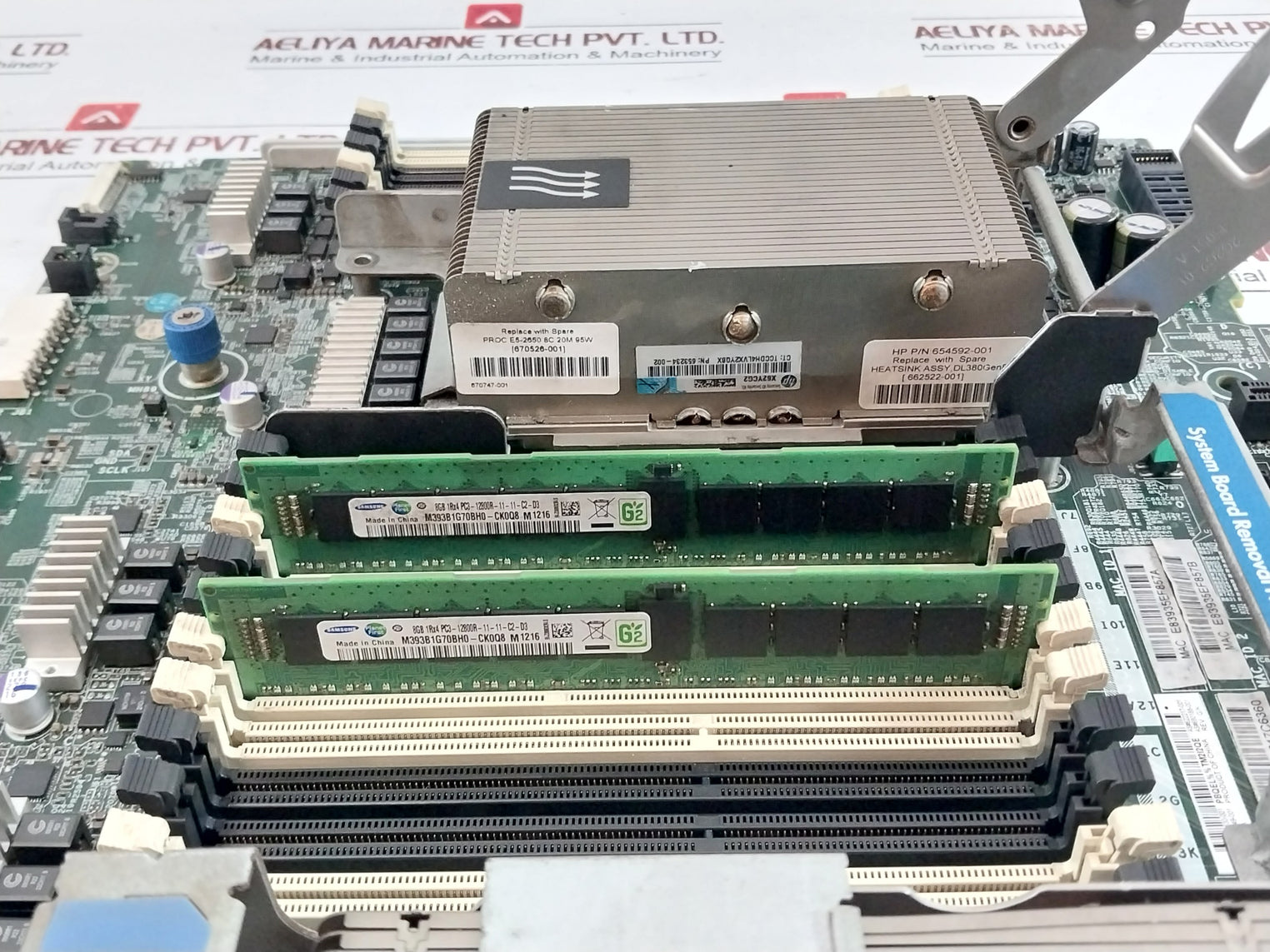 Hp Fxnessn-001P Server Motherboard System Board 94V-0 Rev. A 16 Wwids