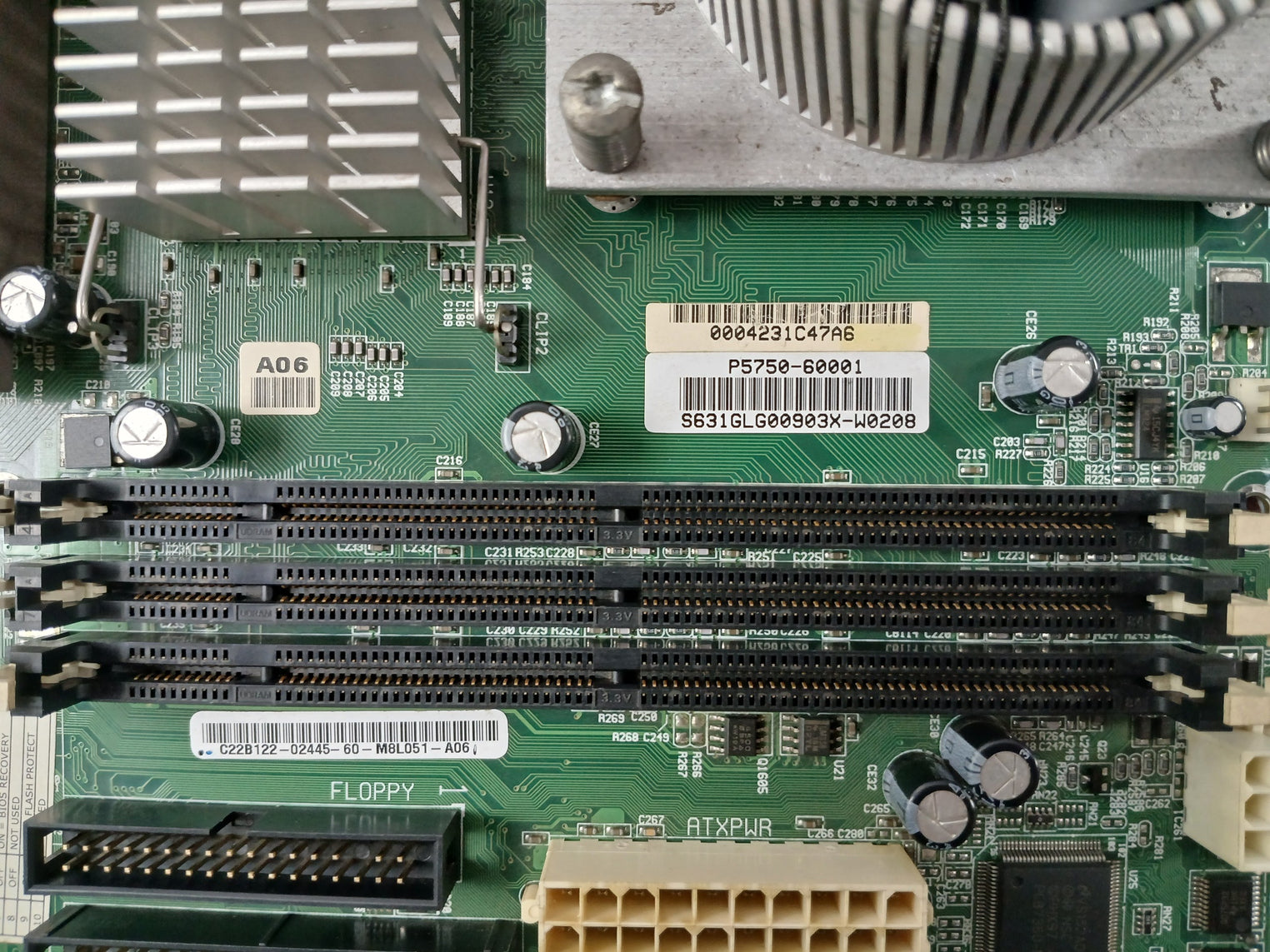 Hp P5750-60001 Motherboard 12V Dc 22Mm163548