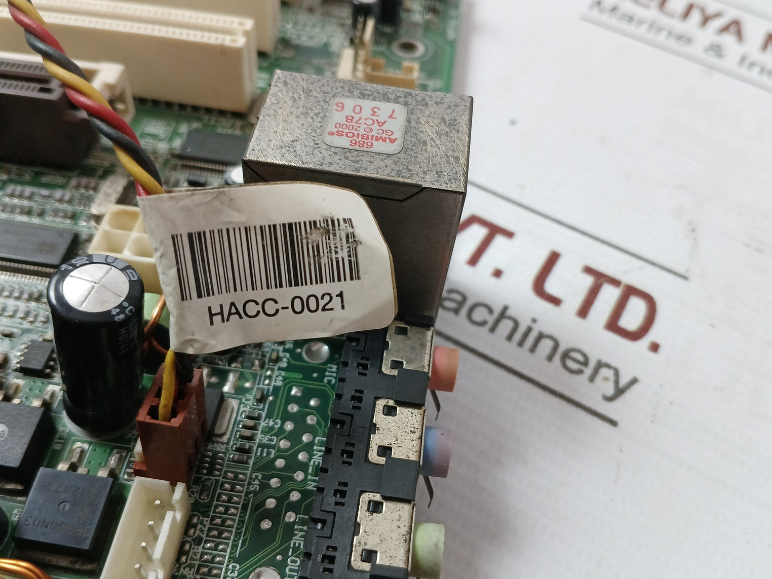 Hp P5750-60001 Motherboard 12V Dc 22Mm163548