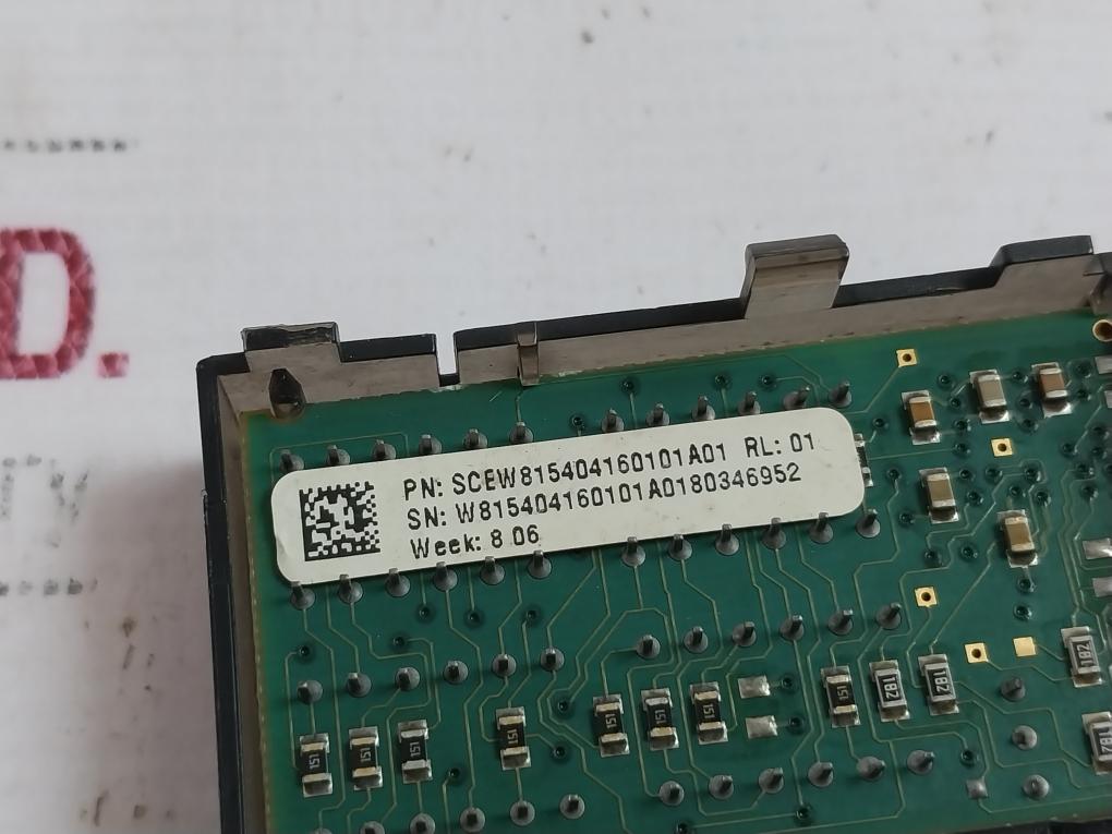 Hp Scew815404160101a01 Centralized Display Block Modicon Micro Module