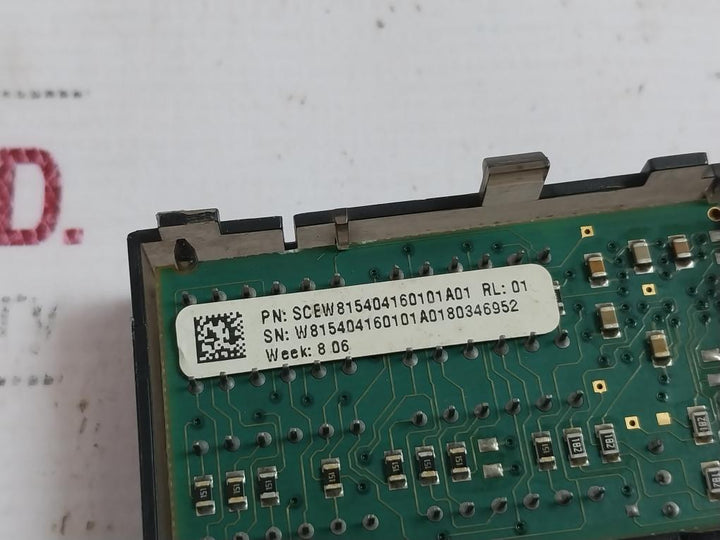 Hp Scew815404160101a01 Centralized Display Block Modicon Micro Module