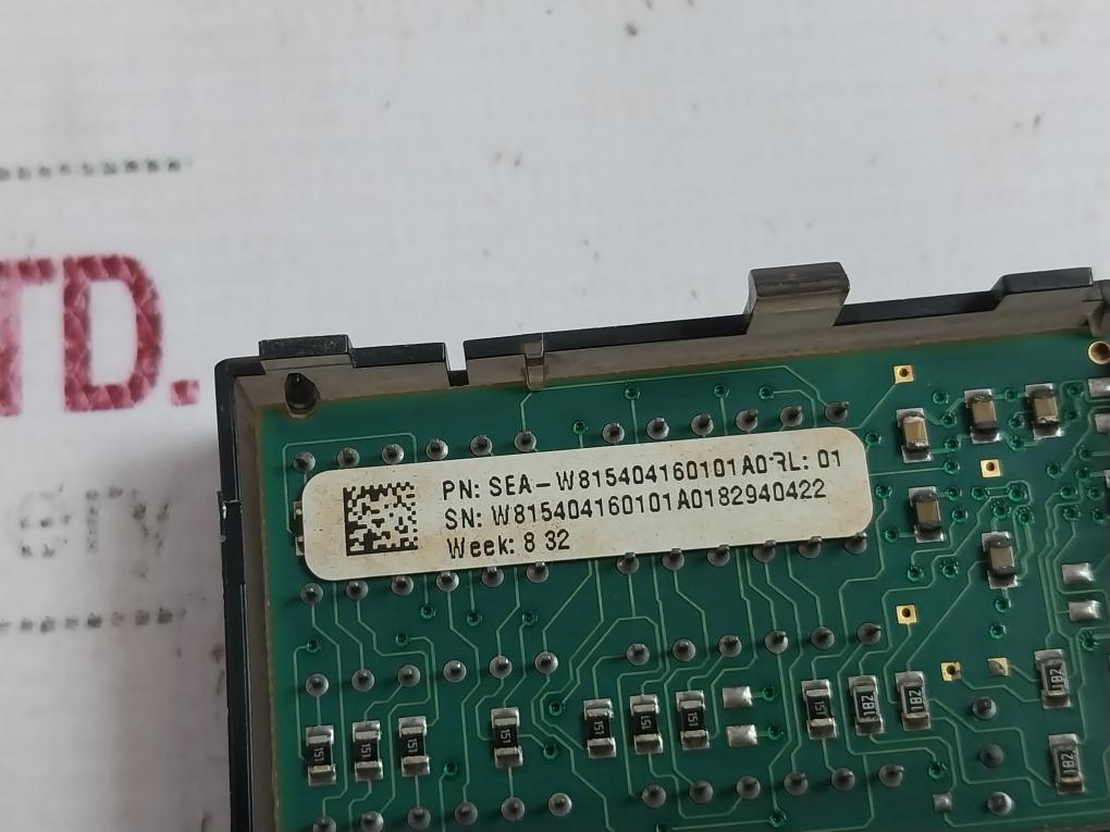 Hp Sea-w815404160101a0 Centralized Display Block Modicon Tsx Micro Module