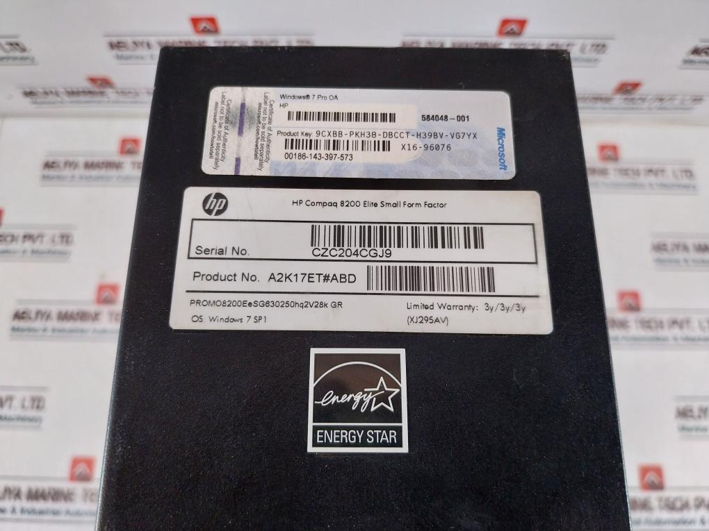 Hp Tpc-f007-sf Operation Station Cpu Compaq 8200